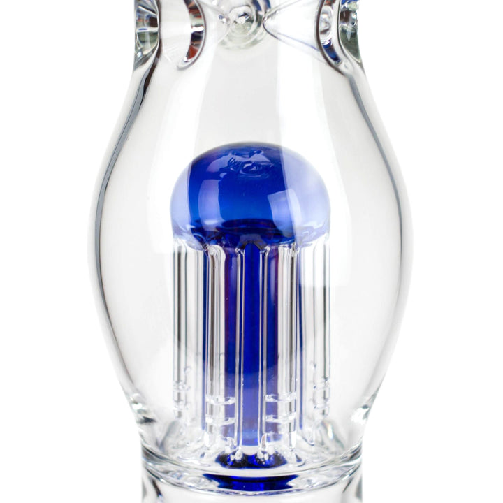 7mm Glass Bubble Tree Perc Glass Bong 17" - pilotdiary