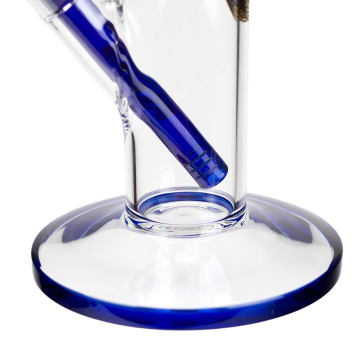 7mm Glass Bubble Tree Perc Glass Bong 17" - pilotdiary