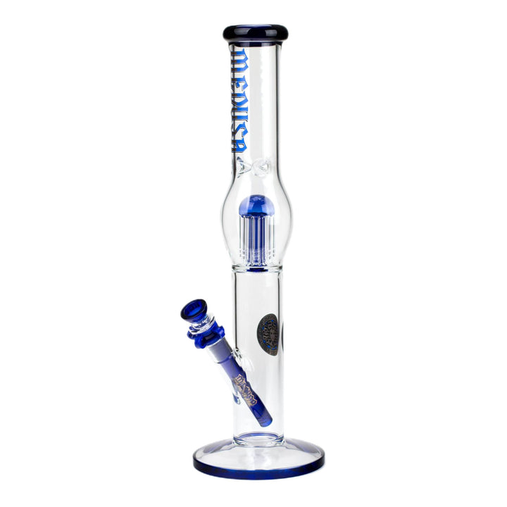 7mm Glass Bubble Tree Perc Glass Bong 17" - pilotdiary