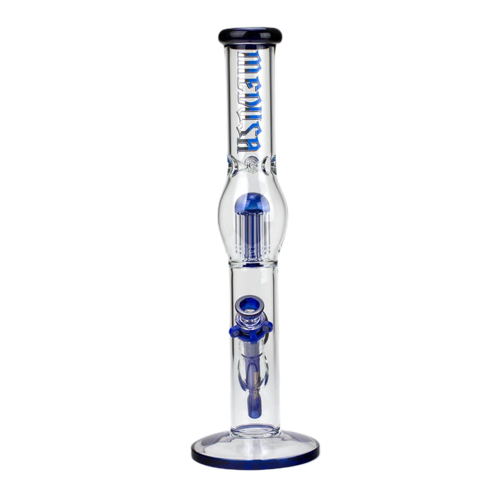 7mm Glass Bubble Tree Perc Glass Bong 17" - pilotdiary