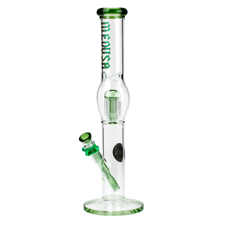7mm Glass Bubble Tree Perc Glass Bong 17" - pilotdiary
