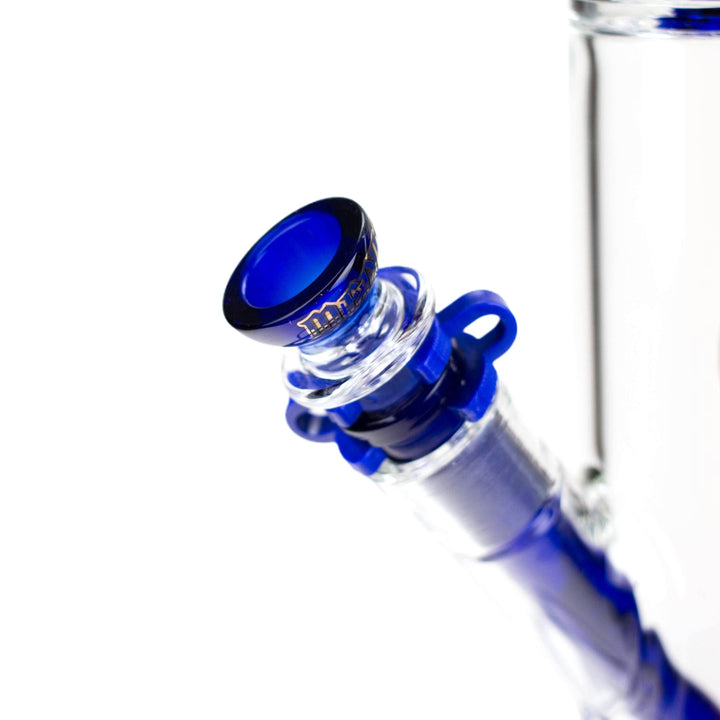 7mm Glass Bubble Tree Perc Glass Bong 17" - pilotdiary