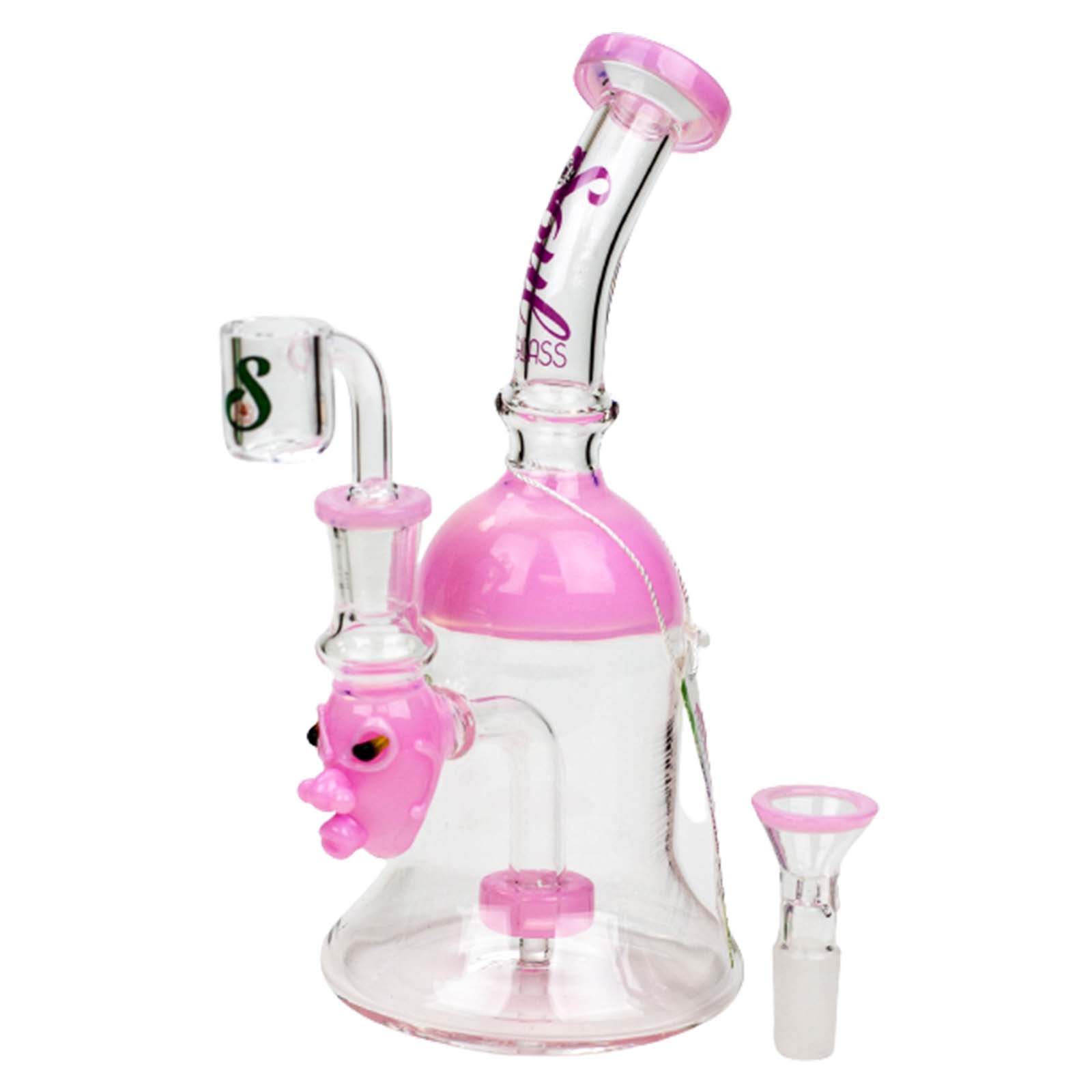8.5" SOUL 2-in-1 Showerhead Diffuser Recycler Rig Pilotdiary