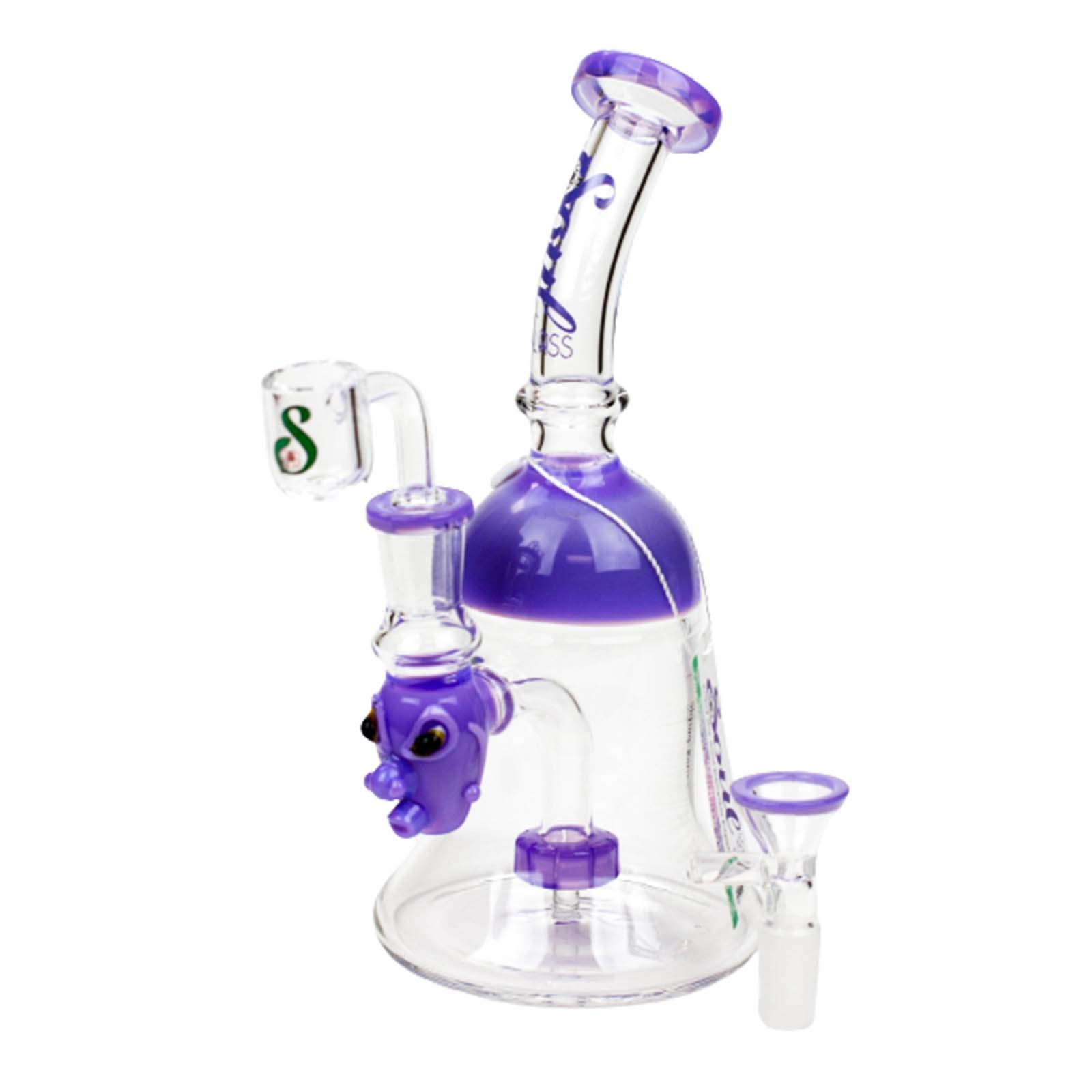 8.5" SOUL 2-in-1 Showerhead Diffuser Recycler Rig Pilotdiary