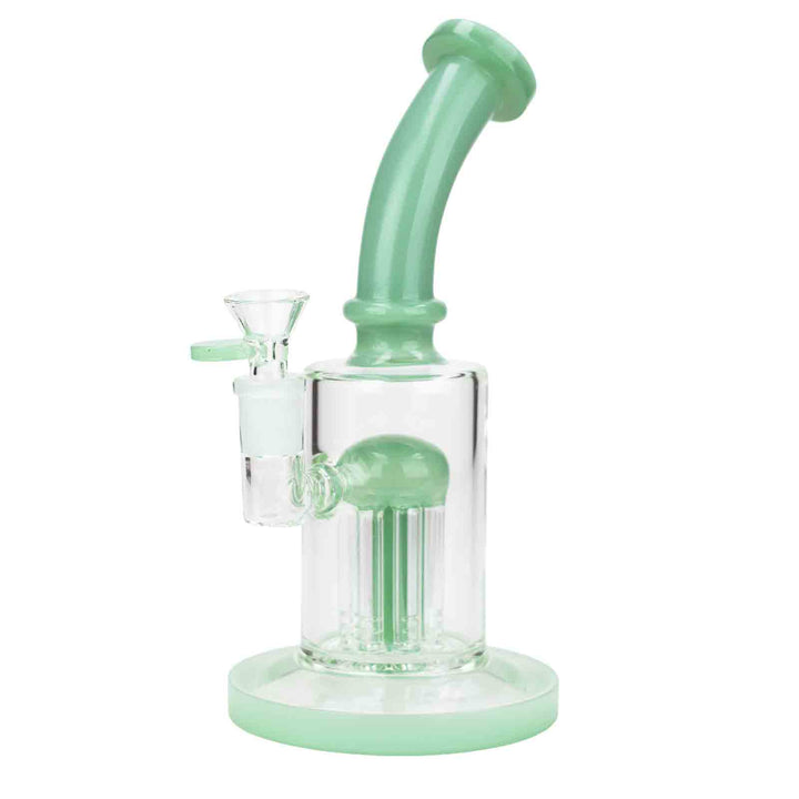 8.5" Bent Neck Perc Bong with Tree Perc - PILOTDIARY