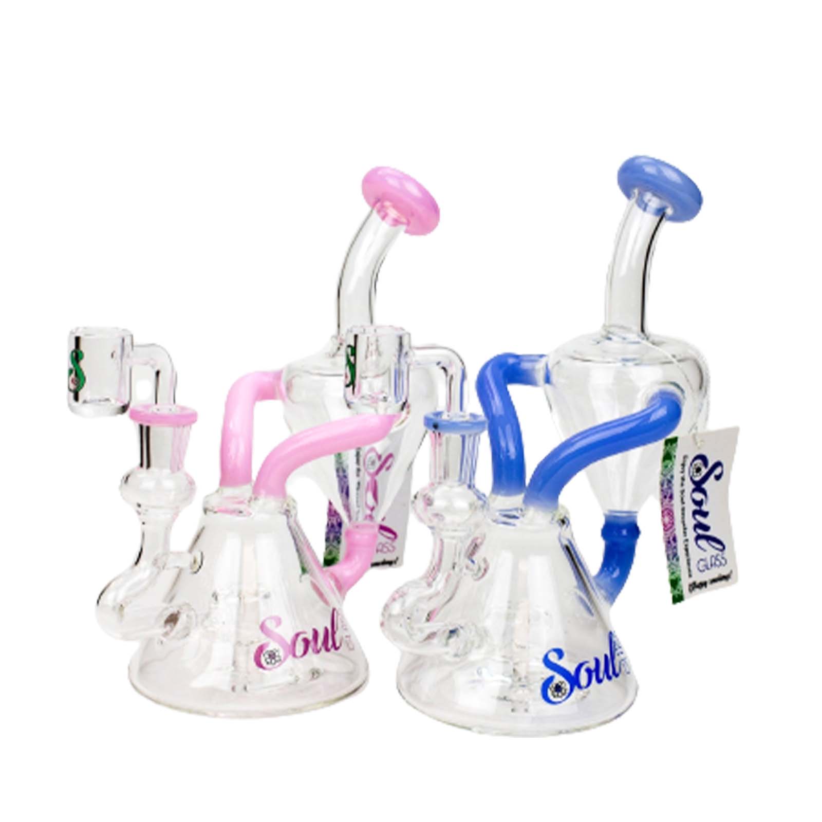 8" SOUL 2-in-1 Single Chamber Recycler Rig