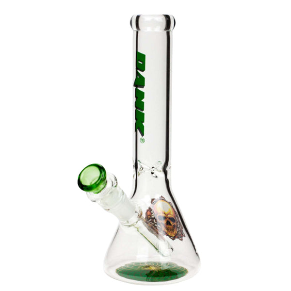 9.5-Inch DANK Beaker Glass Bong