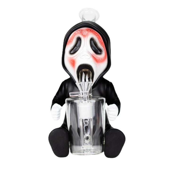 9.8" Vinyl Death Ghost Bong