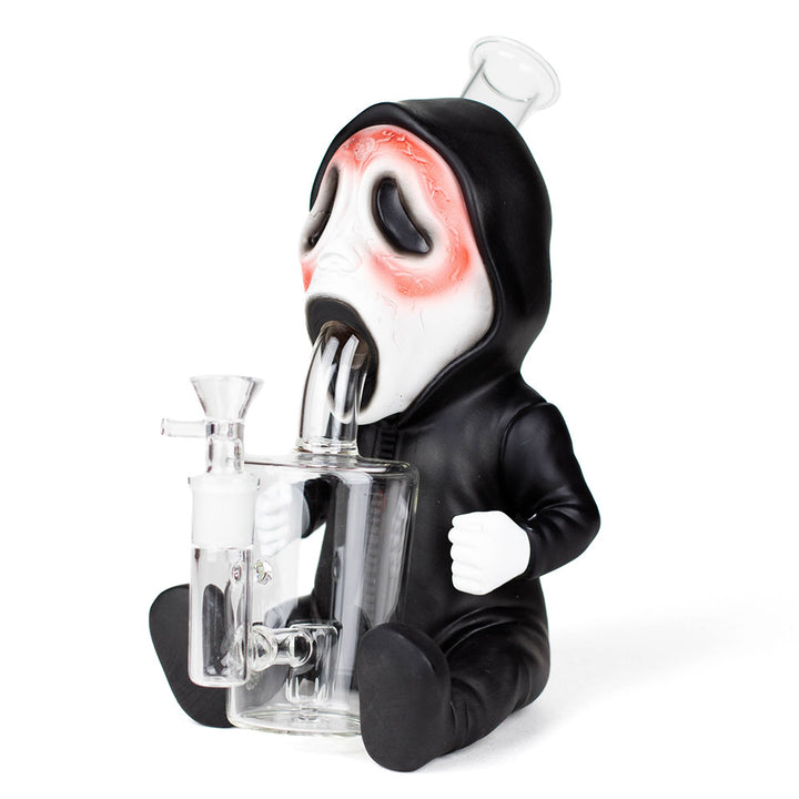 9.8" Vinyl Death Ghost Bong