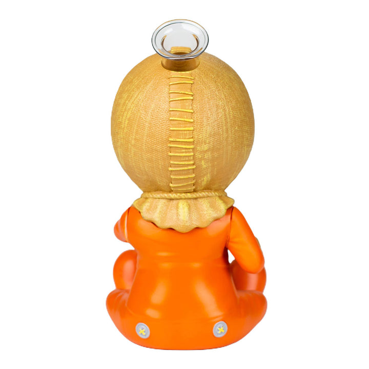 9.8" Vinyl Pumpkin Ghost Baby Bong