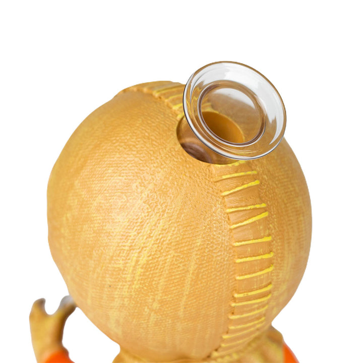 Vinyl Pumpkin Ghost Baby Bong 9.8" - PILOTDIARY