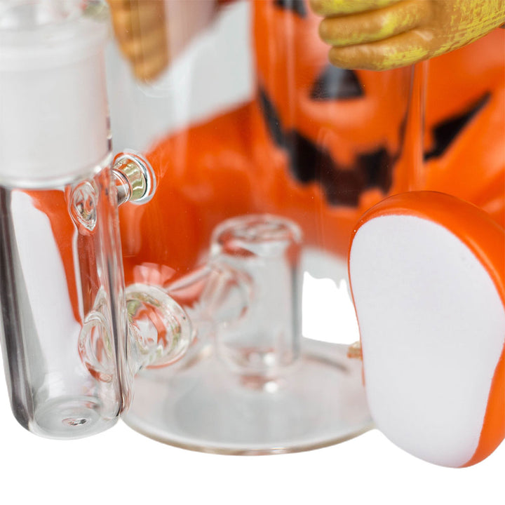 Vinyl Pumpkin Ghost Baby Bong 9.8" - PILOTDIARY