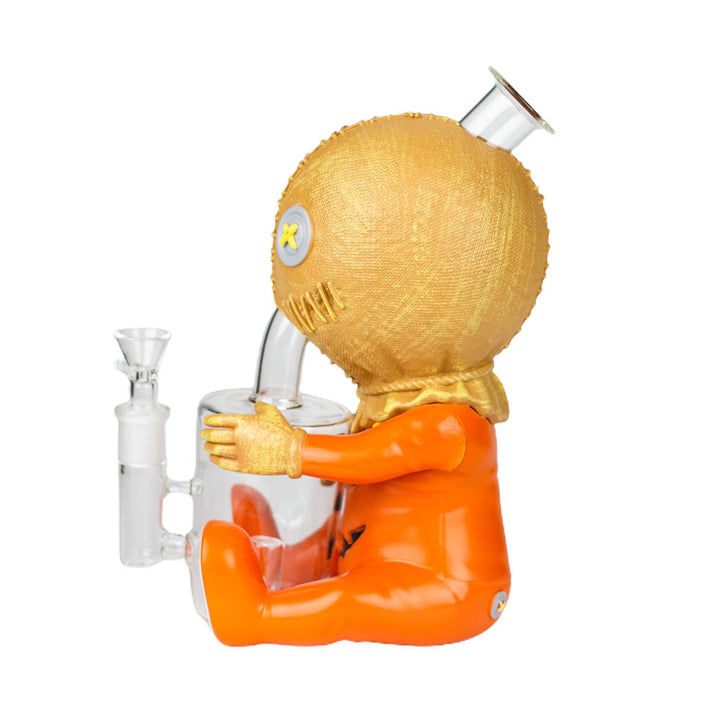 Vinyl Pumpkin Ghost Baby Bong 9.8" - PILOTDIARY