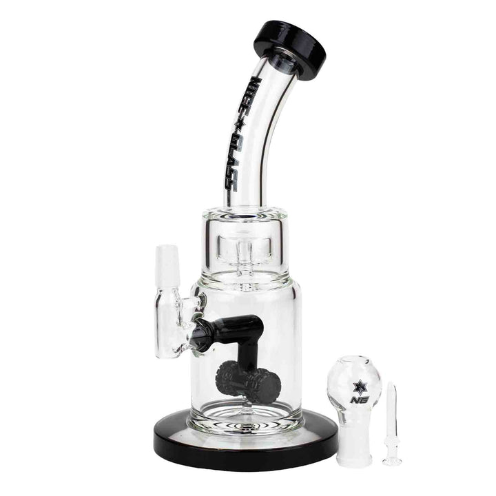 9 inch Double Wheel Perc Rig - PILOTDIARY