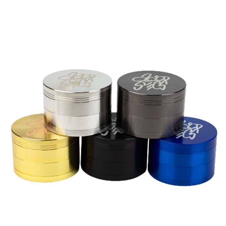 Acid Secs Large 4-Part Metal Herb Grinder