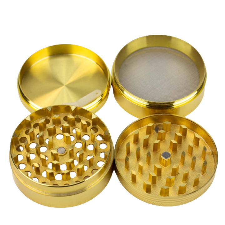 Acid Secs Large 4-Part Metal Herb Grinder