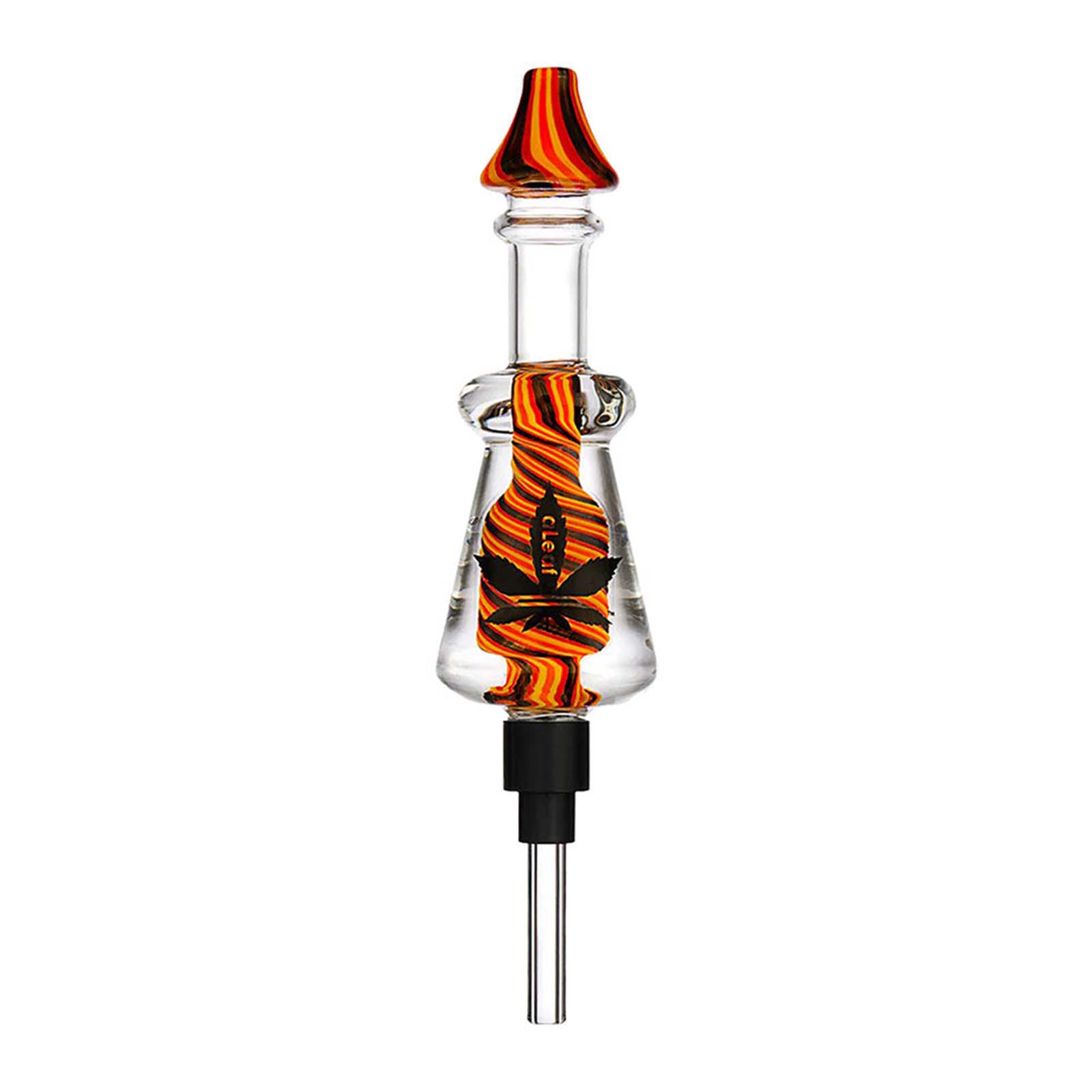 China Glass Nectar Collector Set Honey Wax Dab Straw with Thread