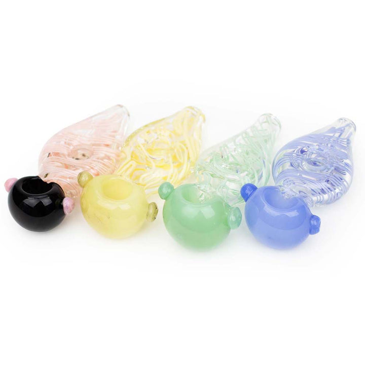 American Color Donut Glass Pipe Smoking