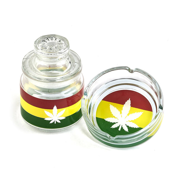 Ashtray Set with Stash Jar