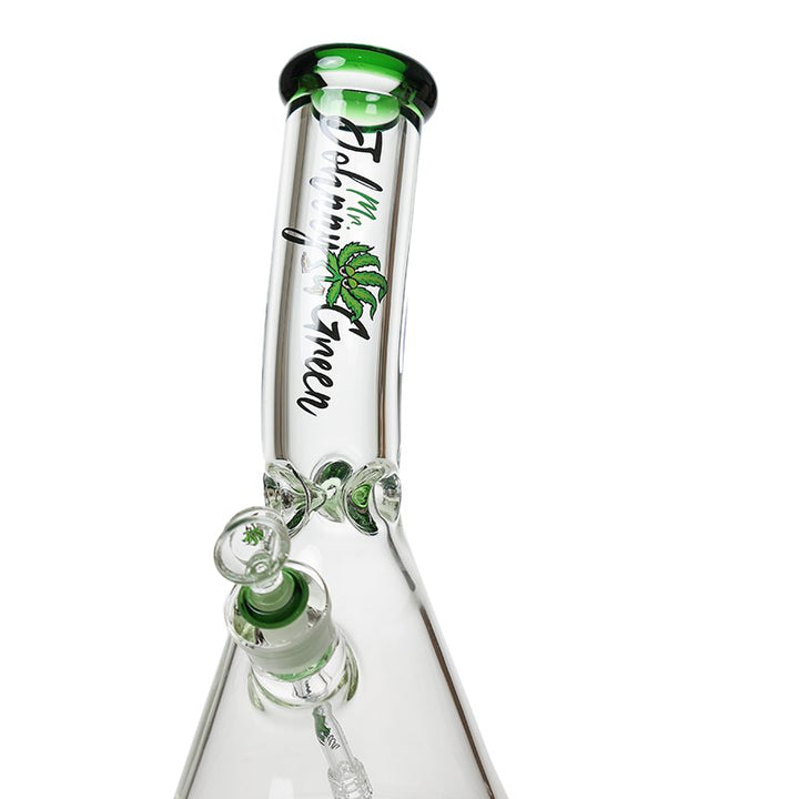 12″ 9mm Bent Neck Beaker Bong with Bowl