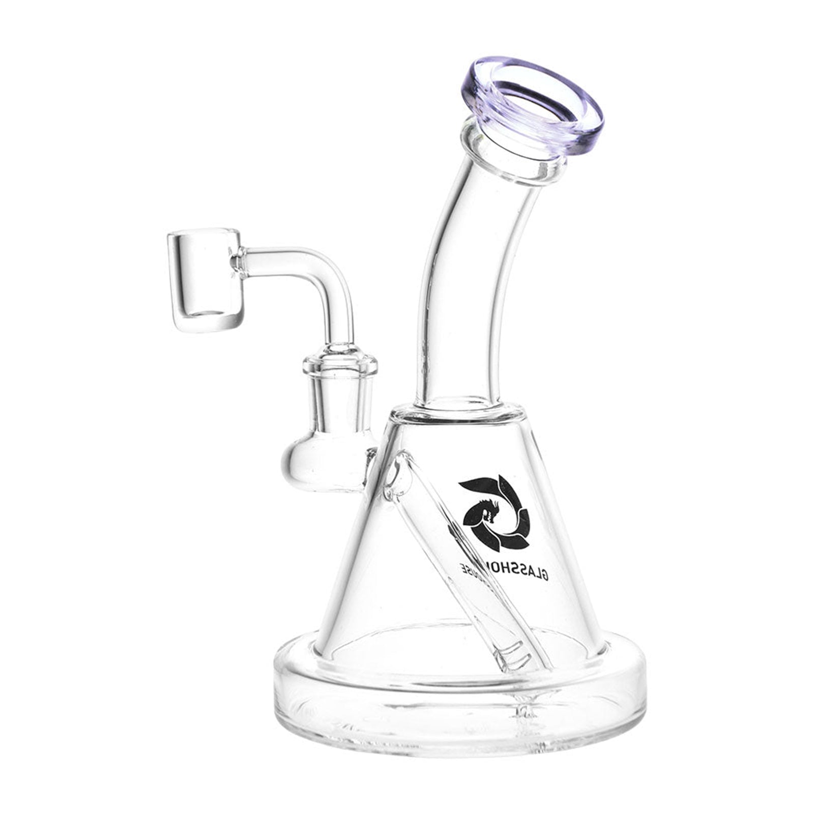 Bent Neck Glass Dab Rig - PILOTDIARY