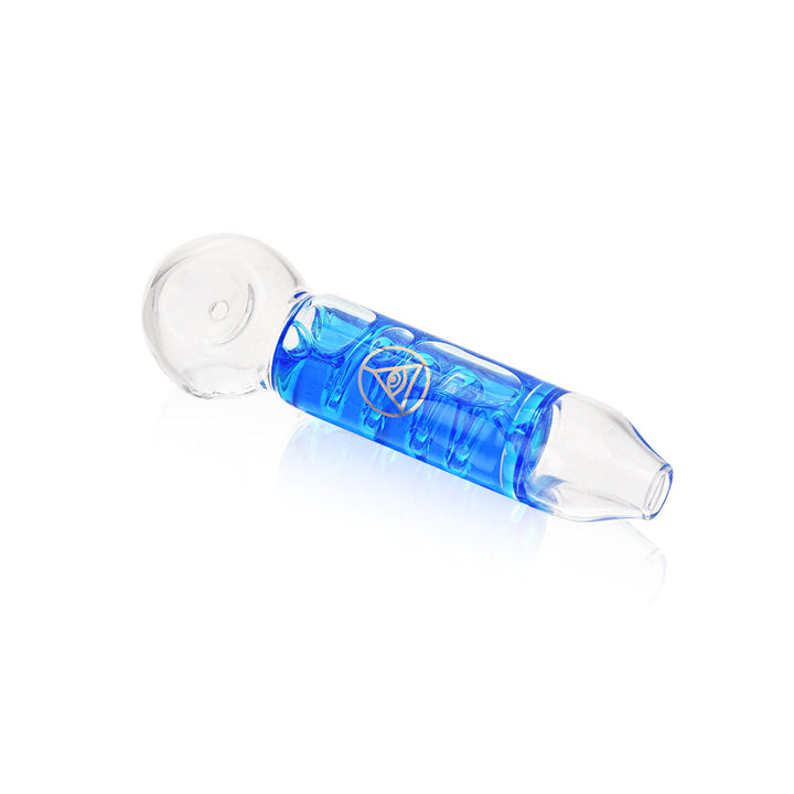 Blizzard Glycerin Glass Spoon Pipe - PILOTDIARY