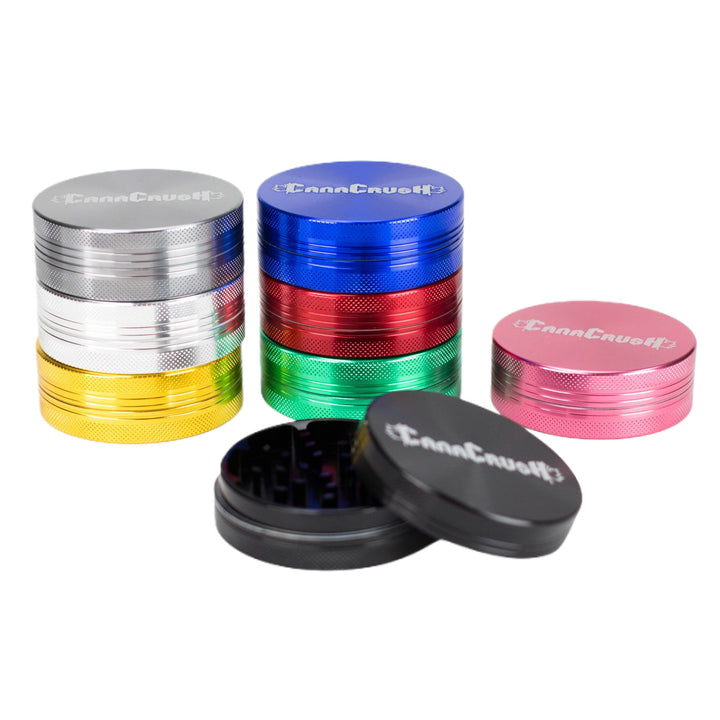 CanaCrush 2.5" Herb Grinder Metal 2 Piece - pilotdiary