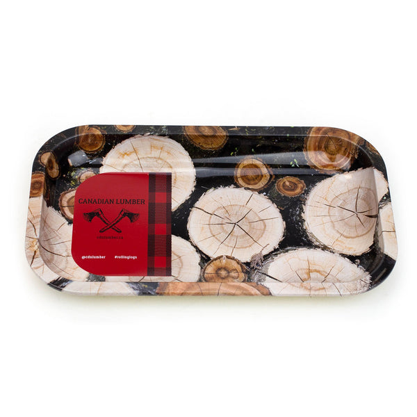 Canadian Lumber Medium-Size Rolling Tray - PILOTDIARY