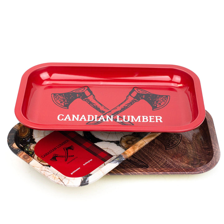 Canadian Lumber Medium-Size Rolling Tray - PILOTDIARY