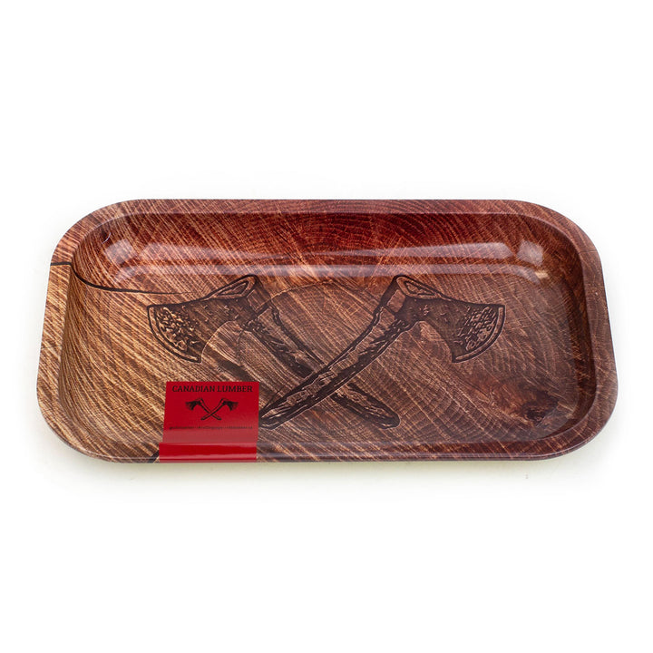 Canadian Lumber Medium-Size Rolling Tray - PILOTDIARY