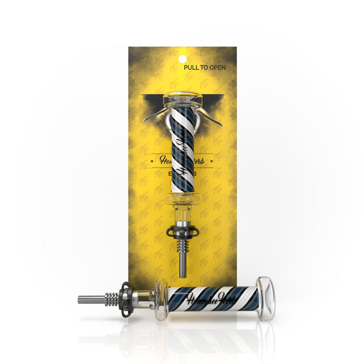 Candy Stripped Glass Nectar Collector for Dabs - PILOTDIARY