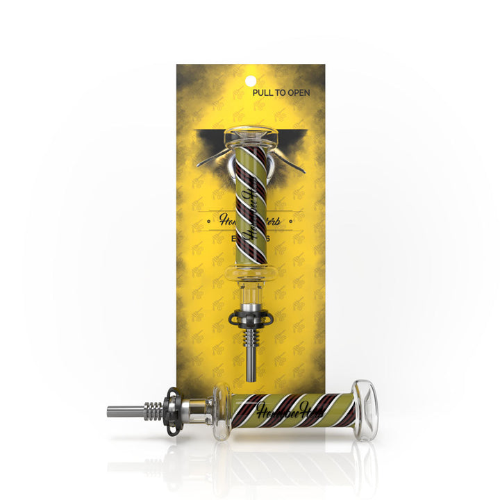 Candy Stripped Glass Nectar Collector for Dabs - PILOTDIARY