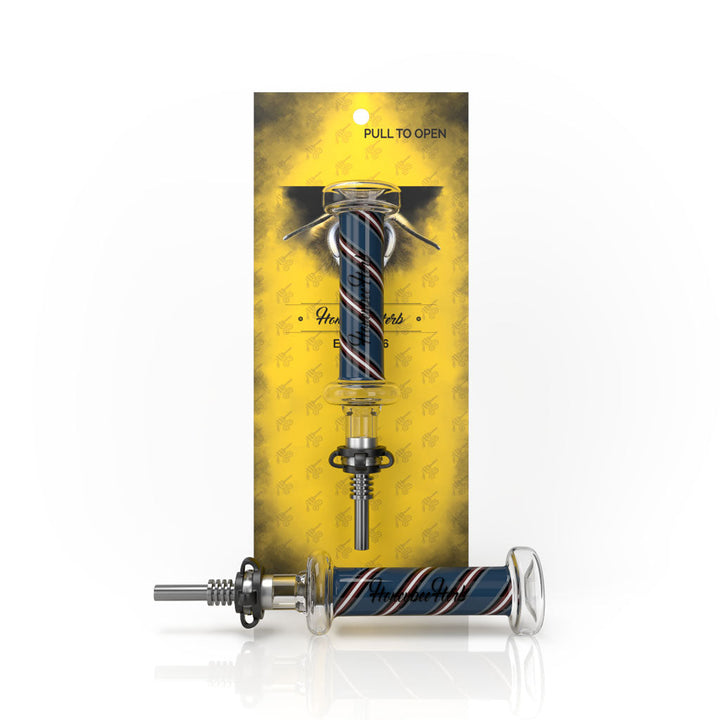 Candy Stripped Glass Nectar Collector for Dabs - PILOTDIARY