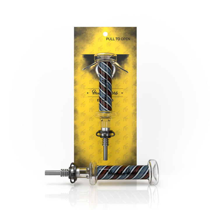 Candy Stripped Glass Nectar Collector for Dabs - PILOTDIARY