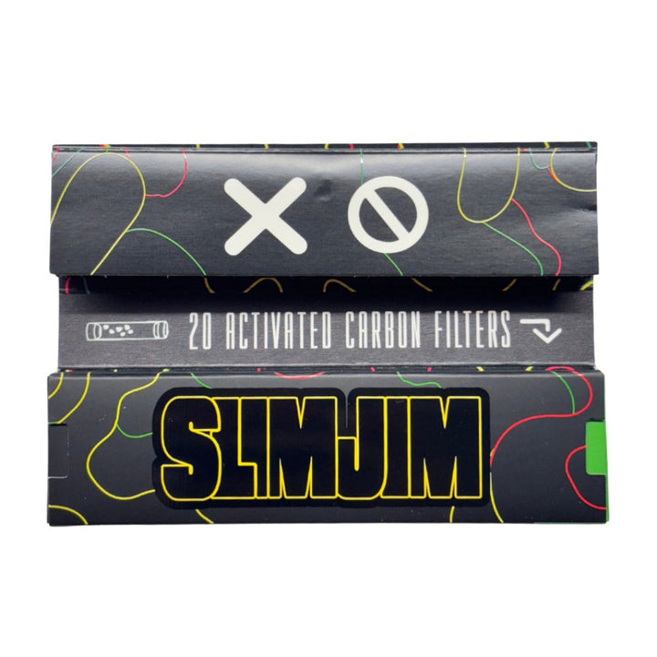 Slimjim Carbon Double Duty 6MM Rolling Papers - PILOTDIRY