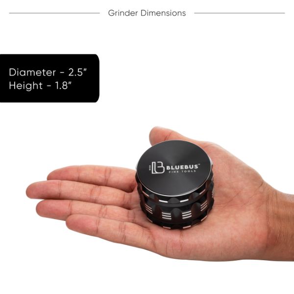 2.5  Ceramic Weed Grinder - INHALCO