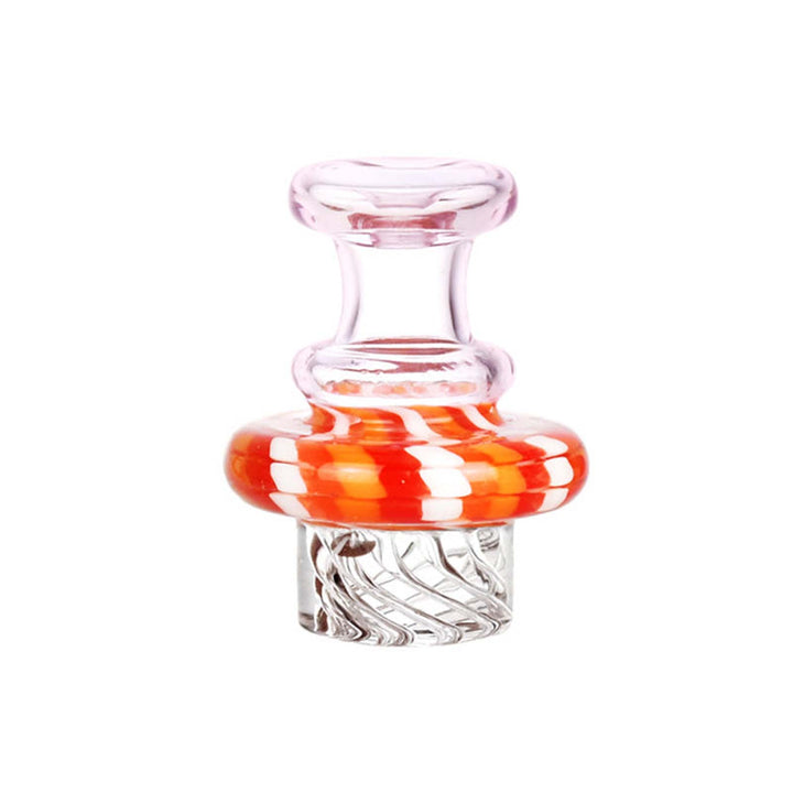 Contrast Color Rope Twist Helix Carb Cap