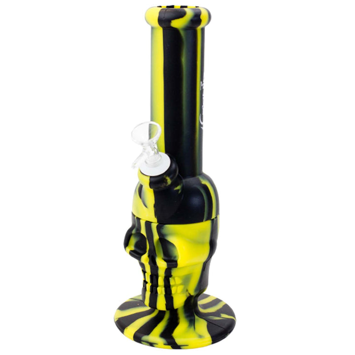 Detachable Multi-Colored Silicone Skull Bong - PILOTDIARY