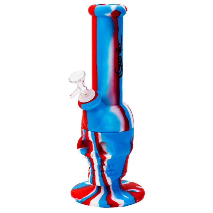 Detachable Multi-Colored Silicone Skull Bong - PILOTDIARY
