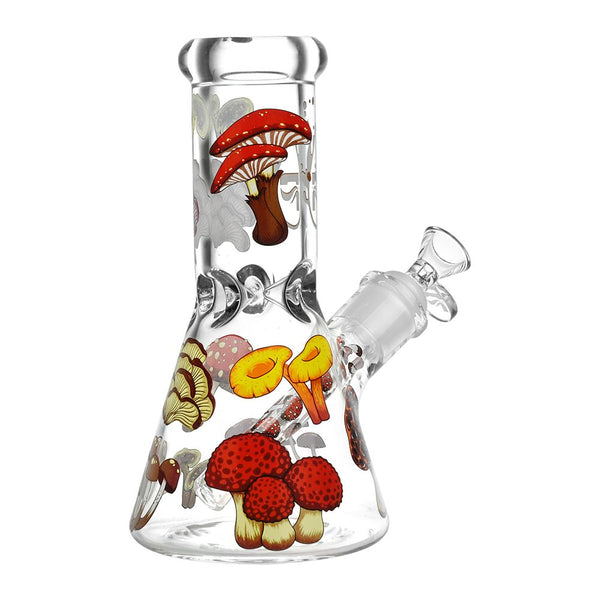 Eat Me Mushroom Beaker Bottom Bong - pilotdiary