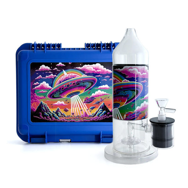 Electric Lamp UFO Acyrlic Bong Set