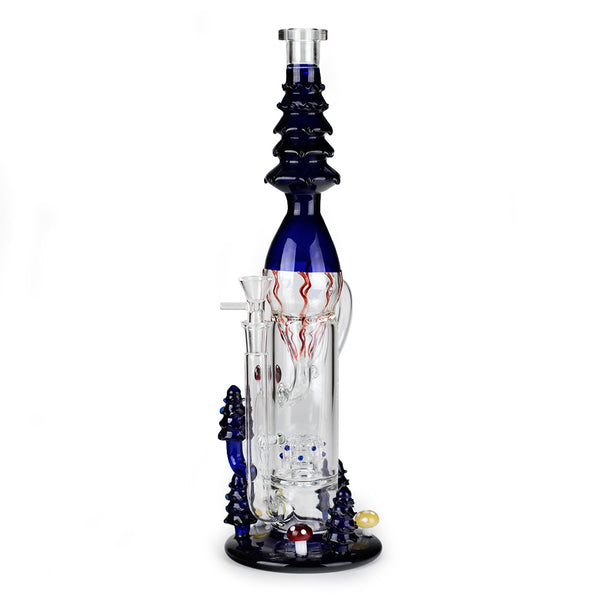17" Enchanted Forest Recycler Bong - PILOTDIARY