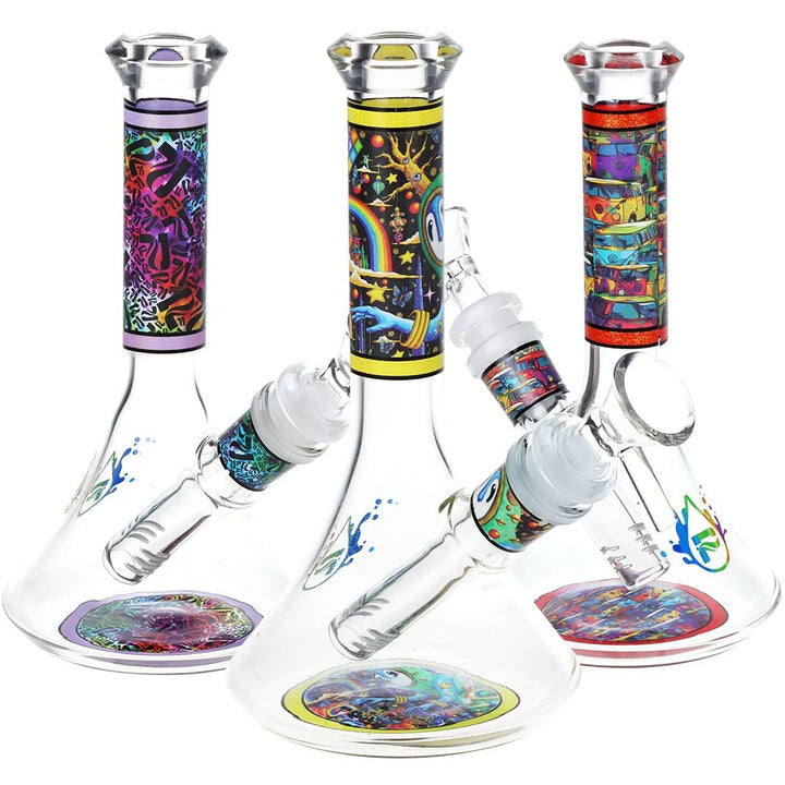 Flared Beaker Glass Water Bong - pilotdiary