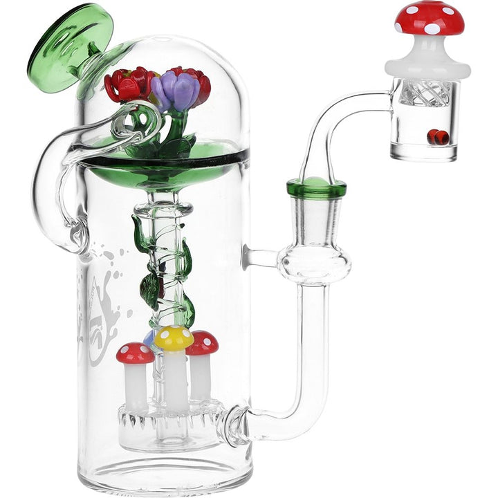 Garden Dab Rig Set with Mushroom Percolator - pilotdiary