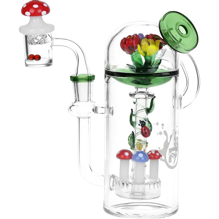 Garden Dab Rig Set with Mushroom Percolator - pilotdiary