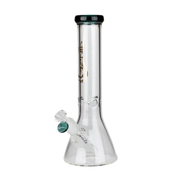 Genie Classic Beaker Glass Water Bong 12" - pilotdiary