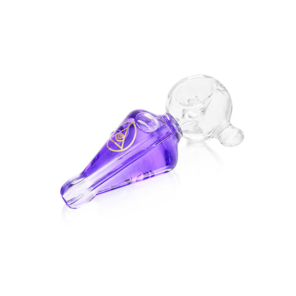 Glacier Glycerin Glass Spoon Pipe - PILOTDIARY