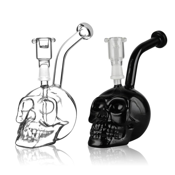 Glass Skull Bong - pilotdiary