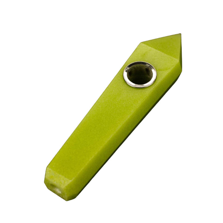 Glow-In-The-Dark Crystal Stone Smoking Pipe