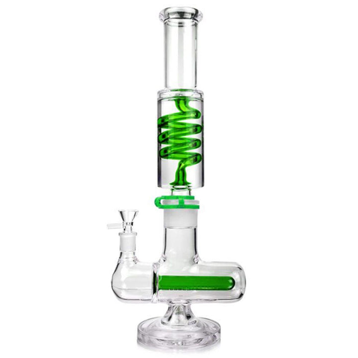 Glycerin Inline Perc Bong - PILOTDIARY